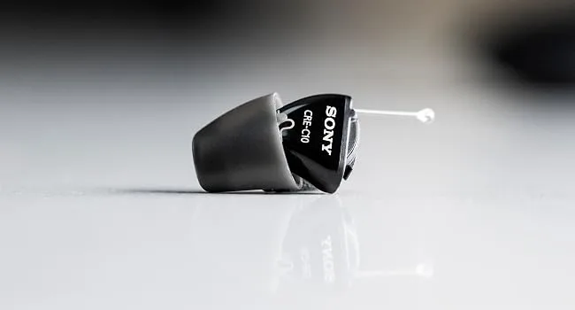 Sony CRE-C10 Self-fitting OTC Hearing Aid - Prescription-grade sound quality