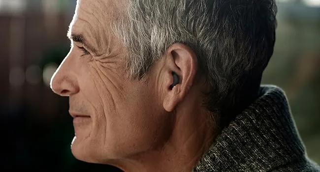Sony CRE-C10 Self-fitting OTC Hearing Aid - Sleek and discreet design