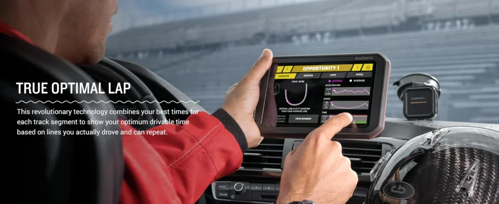 Garmin Catalyst, Driving Performance Optimizer with Real-time Coaching and Immediate Track Session Analysis, for Motorsports and High Performance Driving (010-02345-00) , Black , 6.95 inch - Garmin Catalyst