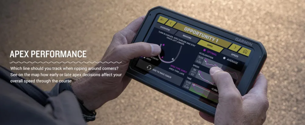 Garmin Catalyst, Driving Performance Optimizer with Real-time Coaching and Immediate Track Session Analysis, for Motorsports and High Performance Driving (010-02345-00) , Black , 6.95 inch - Garmin Catalyst