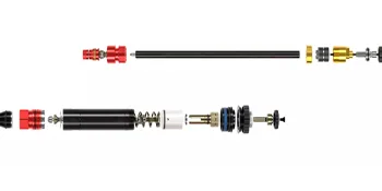 RockShox Pike Ultimate Charger 3 RC2 Suspension Fork - 29", 130 mm, 15 x 110 mm, 44 mm Offset, Gloss Black, C1 - rockshox