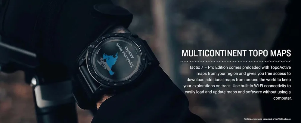 Garmin tactix 7, Pro Edition, Ruggedly Built Tactical GPS Watch with Solar Charging Capabilities and Nylon Band - Garmin tactix 7 series
