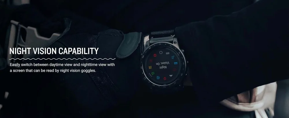 Garmin tactix 7, Pro Edition, Ruggedly Built Tactical GPS Watch with Solar Charging Capabilities and Nylon Band - Garmin tactix 7 series