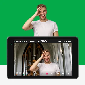 YOLOLIV YoloBox Pro,All-in-one Portable Multi-Cam Live Streaming Studio Encoder Recorder Switcher - chroma key