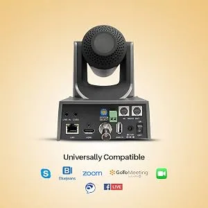 PTZOptics Live Streaming Cameras - PTZ Cameras with SDI, HDMI and IP Control + PoE (30X-SDI, Gray) 30X-SDI Gray - hdmi webcam