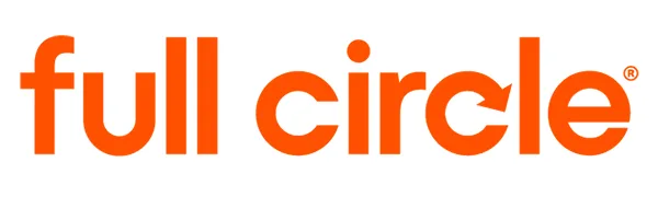 Full Circle Sinksational Sink Drain Strainer & Stopper - 2 in 1 with Separate Plug - Gray - full circle logo
