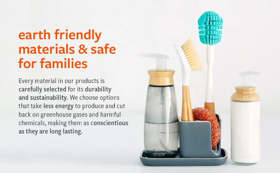 Full Circle Sinksational Sink Drain Strainer & Stopper - 2 in 1 with Separate Plug - Gray - materials