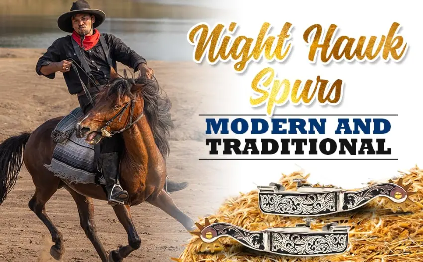 Colorado Saddlery Mens Night Hawk Spurs - spurs for boots men spurs for boots women boot spurs espuelas para caballos para hombre western spur