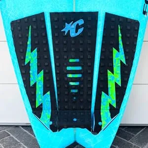Creatures of Leisure Mick Eugene Fanning Lite Small Wave Traction Pad Black White - Mick