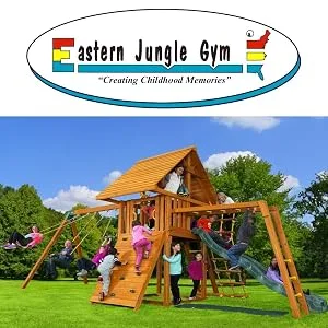 Eastern Jungle Gym Easy 1-2-3 A-Frame Swing Set Bracket Heavy Duty for EZ, Simple Install - DIY Swing Set Parts - Eastern Jungle Gym Wooden Swing Set Company