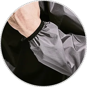 HOTSUIT Sauna Suit for Men Sweat Sauna Jacket Pant Gym Workout Sweat Suits A. Black Jacket & Pants X-Large - product information 15