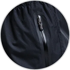 HOTSUIT Sauna Suit for Men Sweat Sauna Jacket Pant Gym Workout Sweat Suits A. Black Jacket & Pants X-Large - product information 16