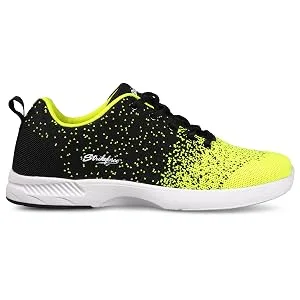KR Strikeforce Men's Galaxy Bowling Shoe with FlexSlide Technology 12 Black/Neon - KR Strikeforce Galaxy men