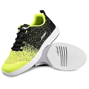 KR Strikeforce Men's Galaxy Bowling Shoe with FlexSlide Technology 12 Black/Neon - KR Strikeforce Galaxy men