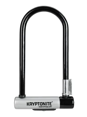 Kryptonite Kryptolok Standard Bike U-Lock, Heavy Duty Anti-Theft Bicycle U Lock, 12.7mm Shackle with Mounting Bracket and Keys, High Security Lock for Bicycles Scooters - product information 1