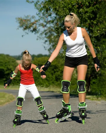 PETUOL Kids Adjustable Inline Skates, Safe Durable Roller with 8 Full Light Up Illuminating Wheels Beginner Skates Fun Roller Skates for Boys and Ladies Medium (Big kid 1-4US) - product information 12