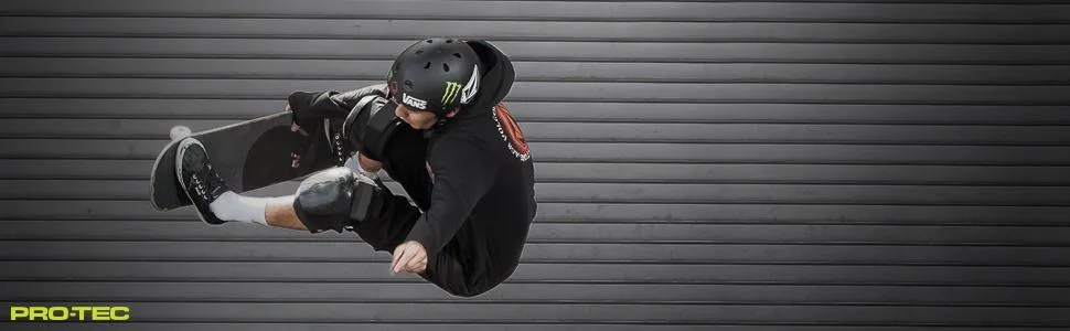 Pro-Tec Skate-and-Skateboarding-Helmets Pro-Tec Classic cert Gloss Black X-Large - protec;pro-tec;helmet;skateboard;inline;protective;pad;bike;skateboarding;triple8;cpsc