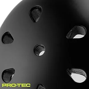 Pro-Tec Skate-and-Skateboarding-Helmets Pro-Tec Classic cert Gloss Black X-Large - protec;pro-tec;helmet;skateboard;inline;protective;pad;bike;skateboarding;triple8;cpsc