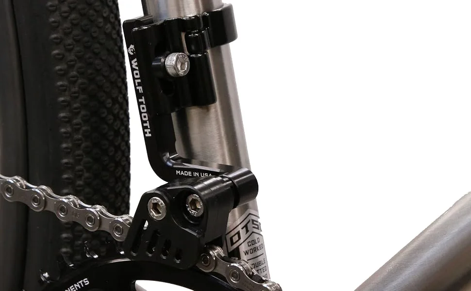 Wolf Tooth Components GnarWolf Chainguide Braze-On Mount - gnarwolf braze on