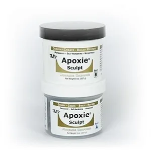Aves Fixit Sculpt - 2 Part Epoxy Modeling Clay Compound - 3 lbs. - apoxie sculpt
