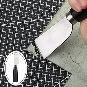TLKKUE Leather Craft Tools Leather Working Tools Kit with Custom Storage Bag Leather Carving Tools Leather Craft Making for Cutting Punching Sewing Carving Stamping Leather Tooling Kit - product information 25