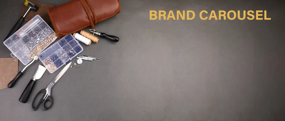 TLKKUE Leather Craft Tools Leather Working Tools Kit with Custom Storage Bag Leather Carving Tools Leather Craft Making for Cutting Punching Sewing Carving Stamping Leather Tooling Kit - Leather Craft Tools