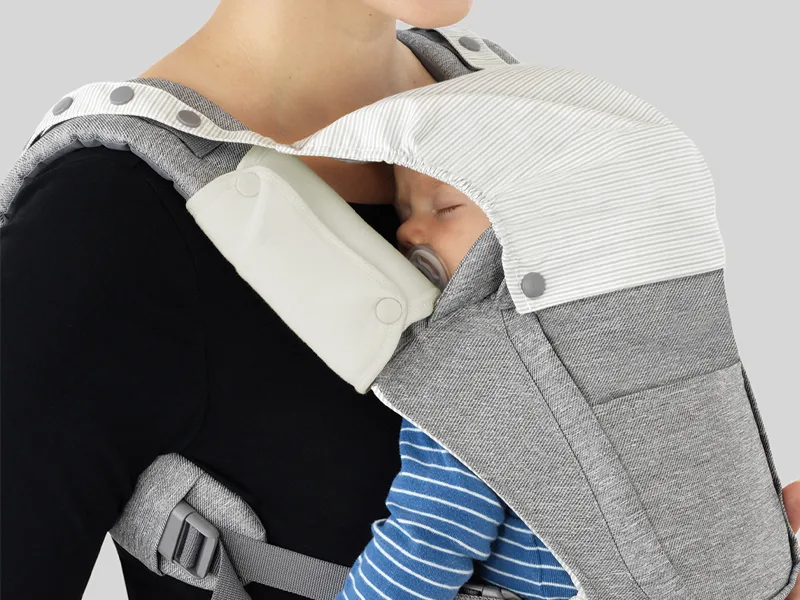 Chicco Sidekick Hip Seat Carrier - Titanium | Grey Titanium, Grey Sidekick - Carrier Add-Ons