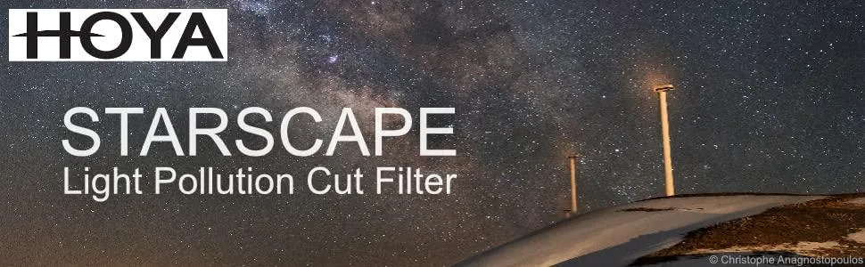 Hoya Starscape Light-Pollution Camera Filter 77mm - Hoya Starscape Filter