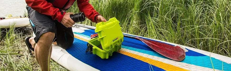 Nanuk 905 Waterproof Hard Case Empty - Lime Empty Lime - Nanuk 905 Hard Case