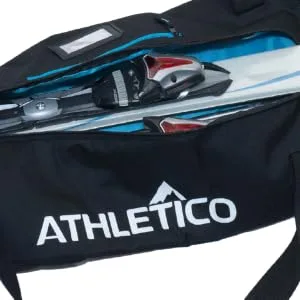 Athletico Dynamic Adjustable Length Ski Bag - Padded Ski Bag Adjusts from 170cm to 190cm - Athletico Dynamic Ski Bag with wide, easy-loading opening