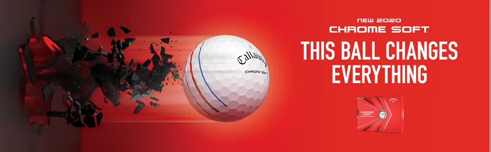 2020 Callaway Chrome Soft Golf Balls Yellow/Black Truvis Truvis - chrome soft