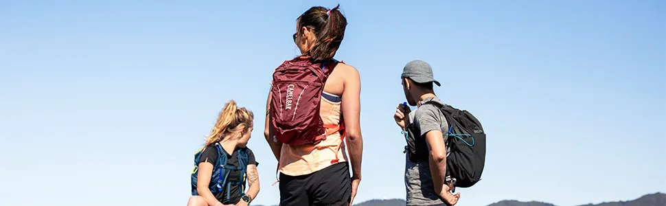 CamelBak Octane 10 70 oz Hydration Pack Black/Atomic Blue - camelbak, hydration pack, multi sport pack, running pack, run commute, hydration backpack, run pack