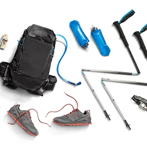 CamelBak Octane 10 70 oz Hydration Pack Black/Atomic Blue - camelbak, run backpack, hydration pack, hydration backpack, hiking pack, water bladder, water pack