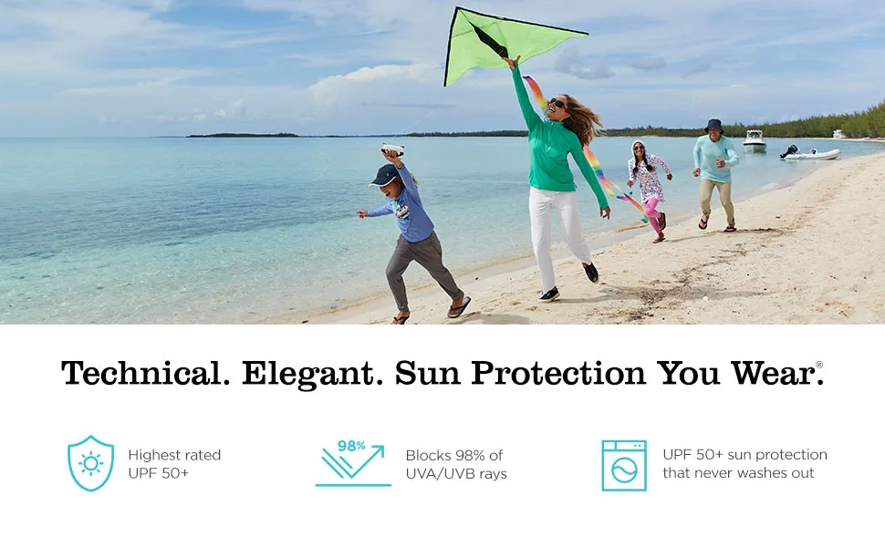 Coolibar UPF 50+ 62 Inch Tournament Golf Umbrella - Sun Protective (One Size- Silver/Green) One Size Silver/Green - Technical. Elegant. Sun Protection You Wear.