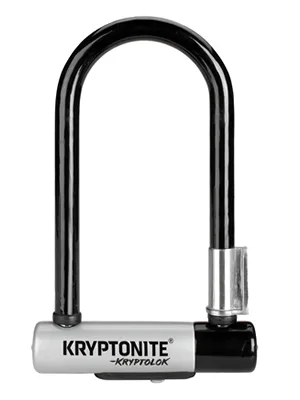 Kryptonite Kryptolok Mini-7 12.7mm U-Lock Bicycle Lock with FlexFrame-U Bracket Black - product information 1