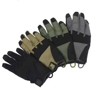 PIG Full Dexterity Tactical (FDT) Alpha Gloves - Full Finger Protection for Shooting Sports Coyote Medium - full dexterity tactical