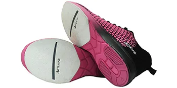 Pyramid Women's Path Lite Seamless Mesh Bowling Shoes 7.5 Black/Purple - bowling,balls,shoes