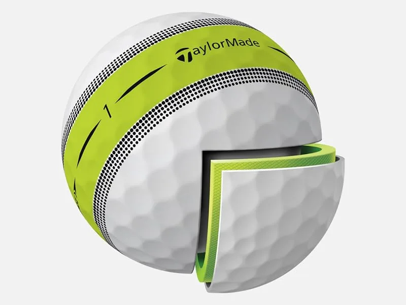 TaylorMade Tour Response Golf Ball 2022 Stripe - Mantel