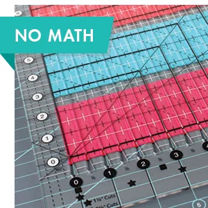 Creative Grids Stripology XL Ruler - CGRGE1XL - no math