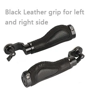 CAMVATE Leather Handle 15mm Rod Shoulder Mount Rig with Rosette Standard Accessory for DSLR(Black,M6 Thread,31.8 mm) - 1471 - C1471-3