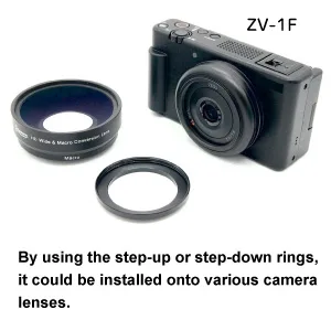 GIZMON HD Wide & Macro Conversion Lens, UX-Tube - conversion lens