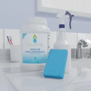Sodium Percarbonate 99% Purity, Oxygen Bleach (9-lbs) Multi-use Oxygen Bleach for Laundry, Dishwasher, Deodorizing, Stain Removal and More, Sodium Percarbonate Powder - Sodium Percarbonate powder for cleaning and oxygen bleach for laundry. Oxygen bleach powder.