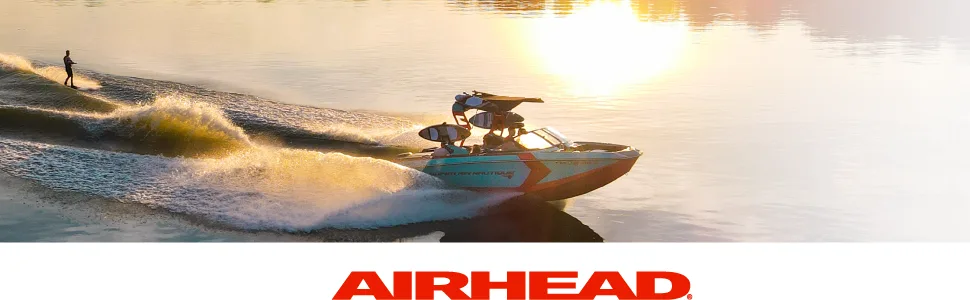AIRHEAD Dyneema Flat Line Wakeboard Rope, 4 Sections, 70-Feet, Multiple Colors Available Green - 5_Header300_Wakeboard