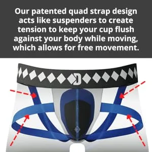 Diamond MMA Compression Shorts with Built-in Jock Strap Supporter with Athletic Cup Pocket for Sports Medium Adult - Diamond MMA Compression Jock Short