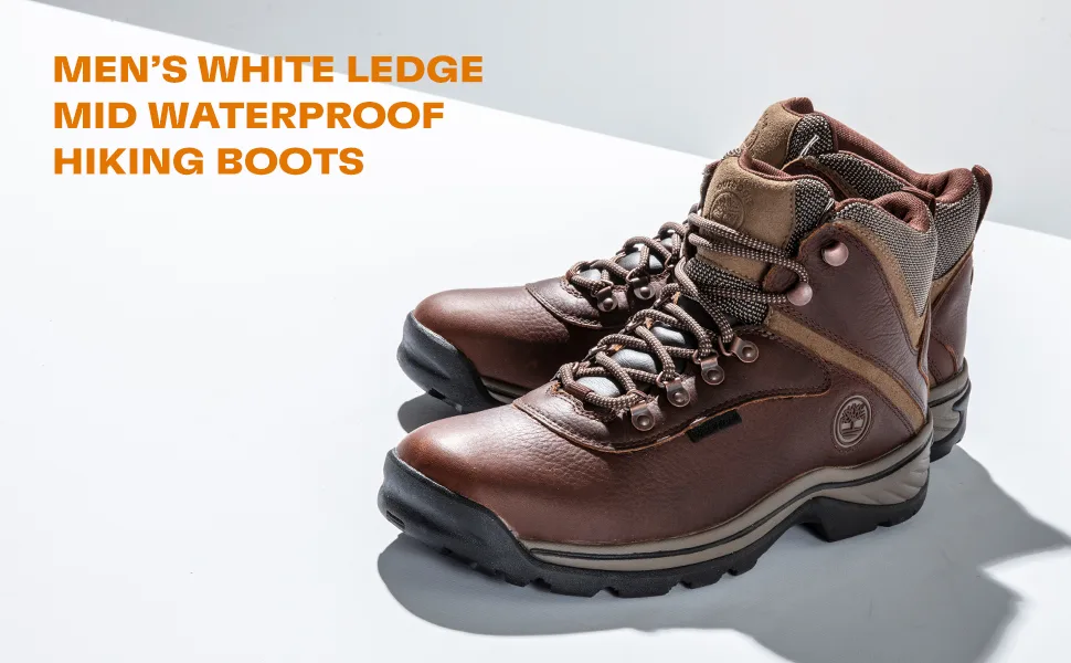 Timberland Men's White Ledge Mid Waterproof Ankle Boot 11 Black Full Grain - product information 2