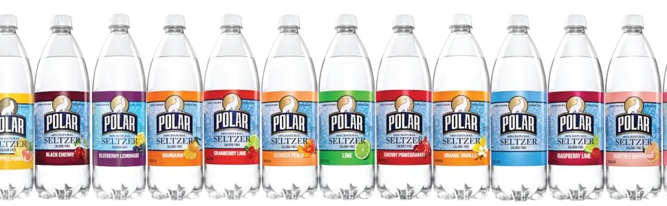 Polar Beverages Seltzer Sparkling Water Variety Pack Flavored Seltzer Drinking Water 12 x 20 Ounce - product information 2