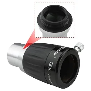 Alstar 1.25" 3-Elements 2X TeleXtender Barlow Lens - product information 28