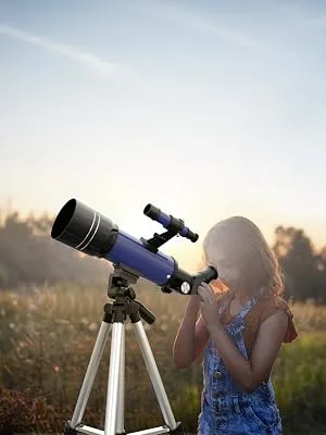 Telescope for Kids Beginners Adults, 70mm Astronomy Refractor Telescope with Adjustable Tripod - Perfect Telescope Gift for Kids - telescope