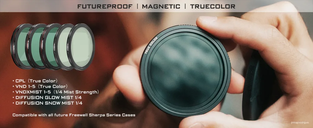 Freewell True Color VNDXMIST Variable ND (Mist Edition 1/4) 1-5 Stop Filter Compatible only with Freewell Sherpa Series Cases VND (Mist Edition) 1-5 Stop - product information 8