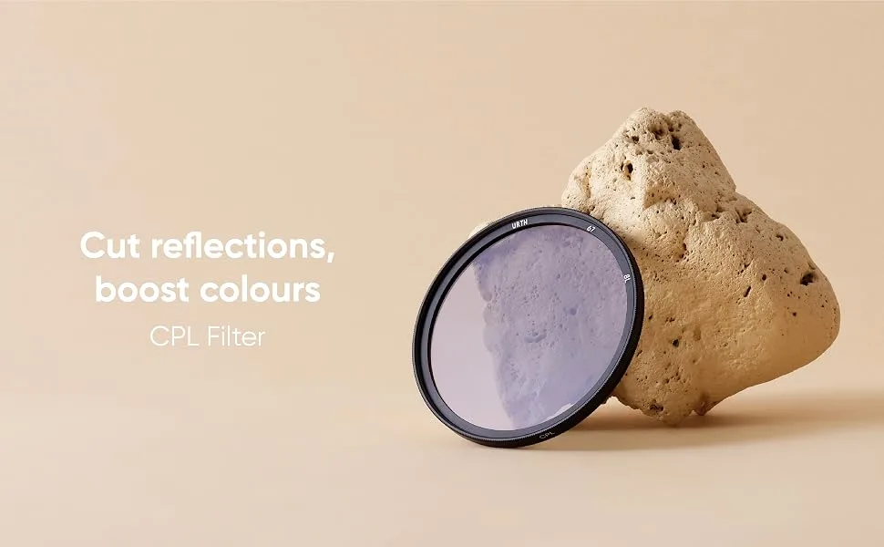 Urth 77mm Circular Polarizing (CPL) Lens Filter - UV Lens Filter